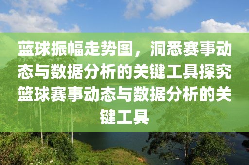 蓝球振幅走势图，洞悉赛事动态与数据分析的关键工具探究篮球赛事动态与数据分析的关键工具